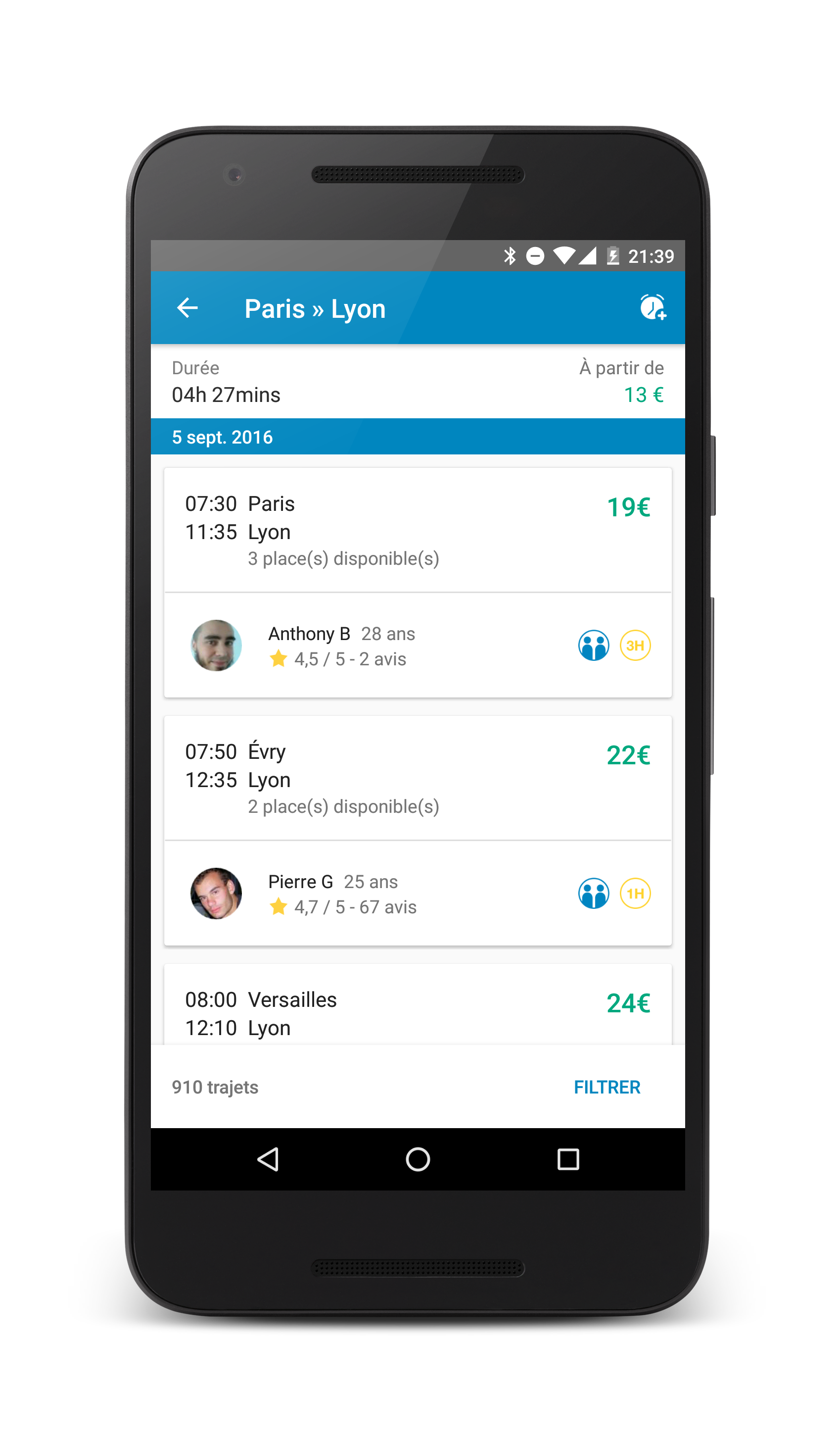 BlaBlaCar - Android